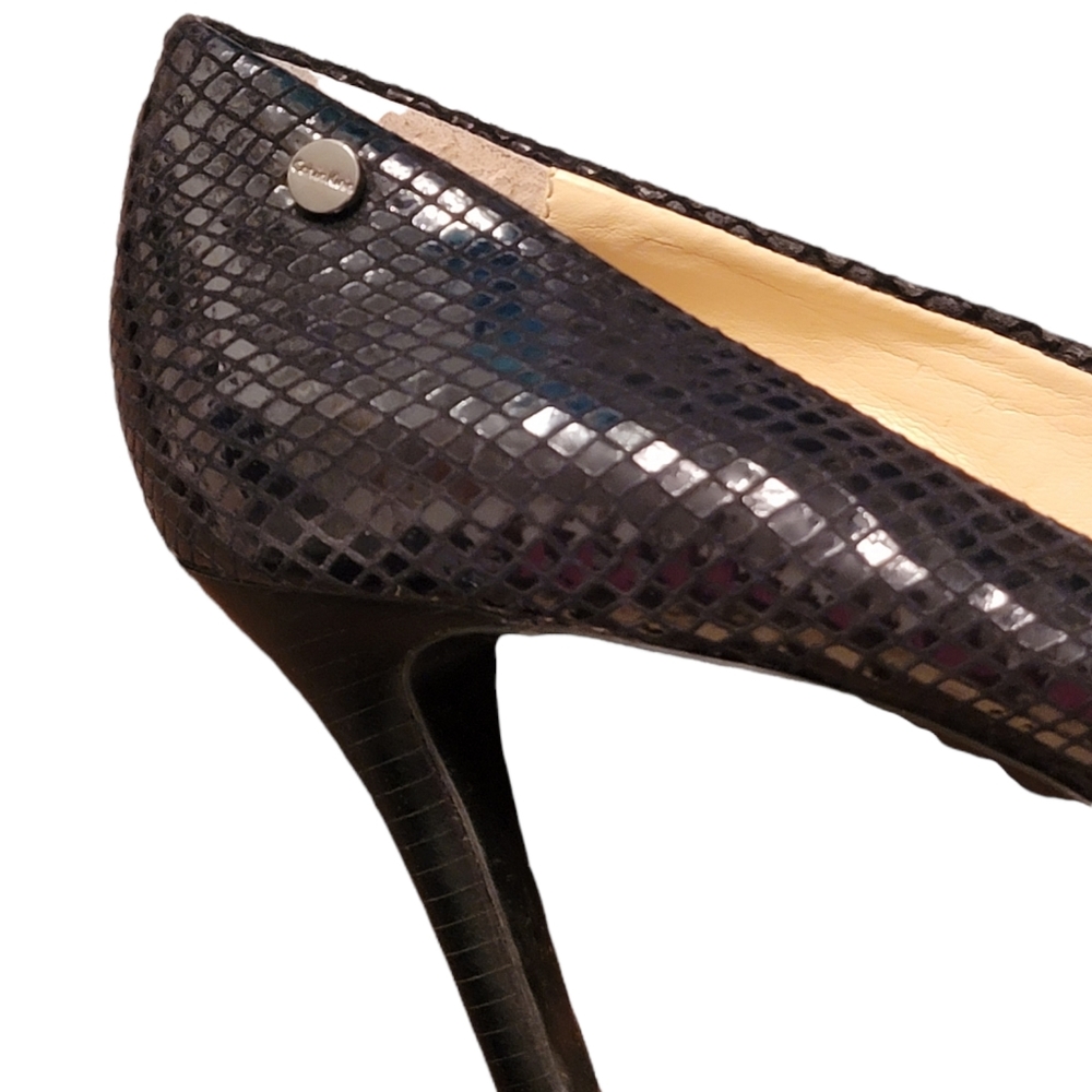 Calvin Klein Kyle Classic Python Black Pumps - image 6